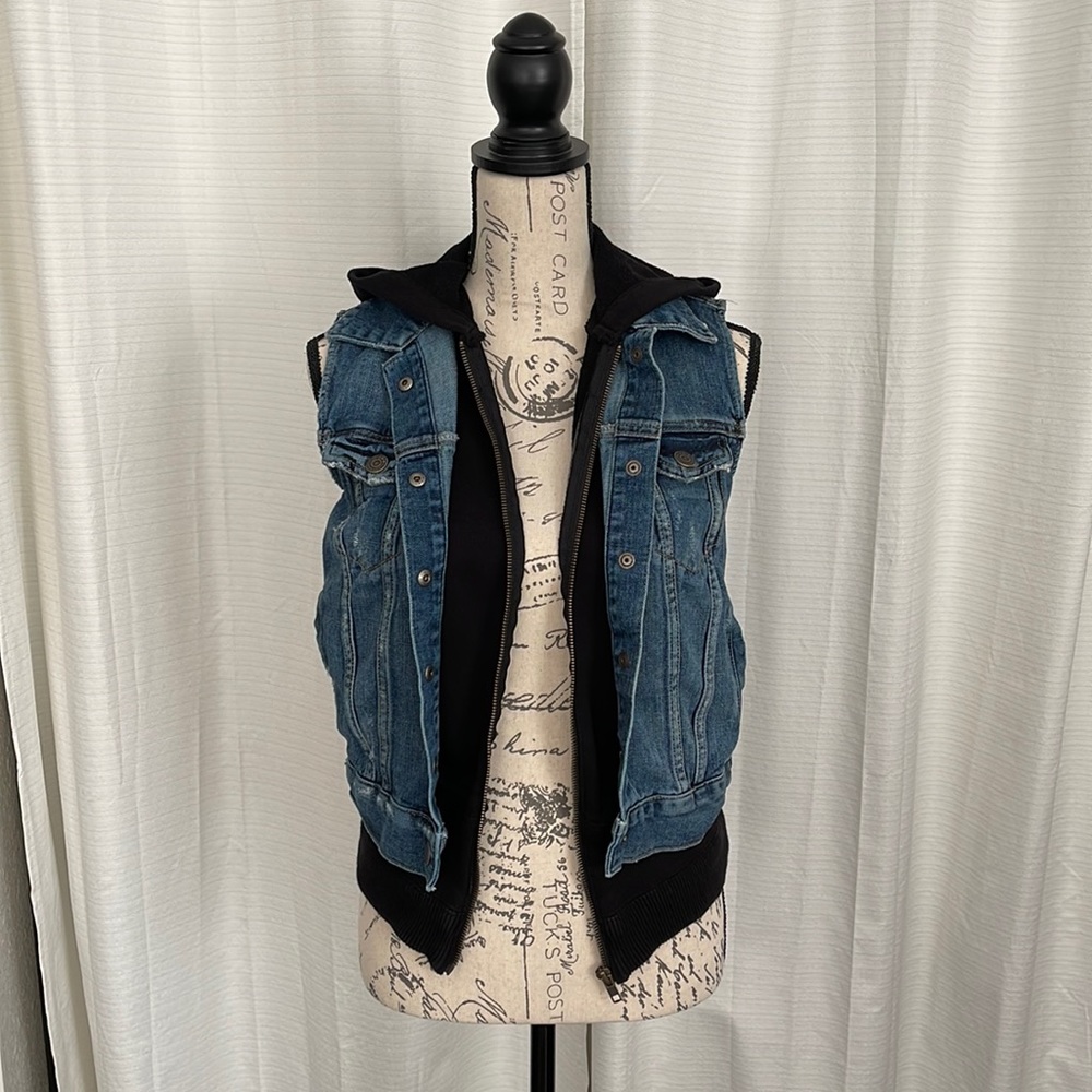 Topshop MOTO Denim Vest